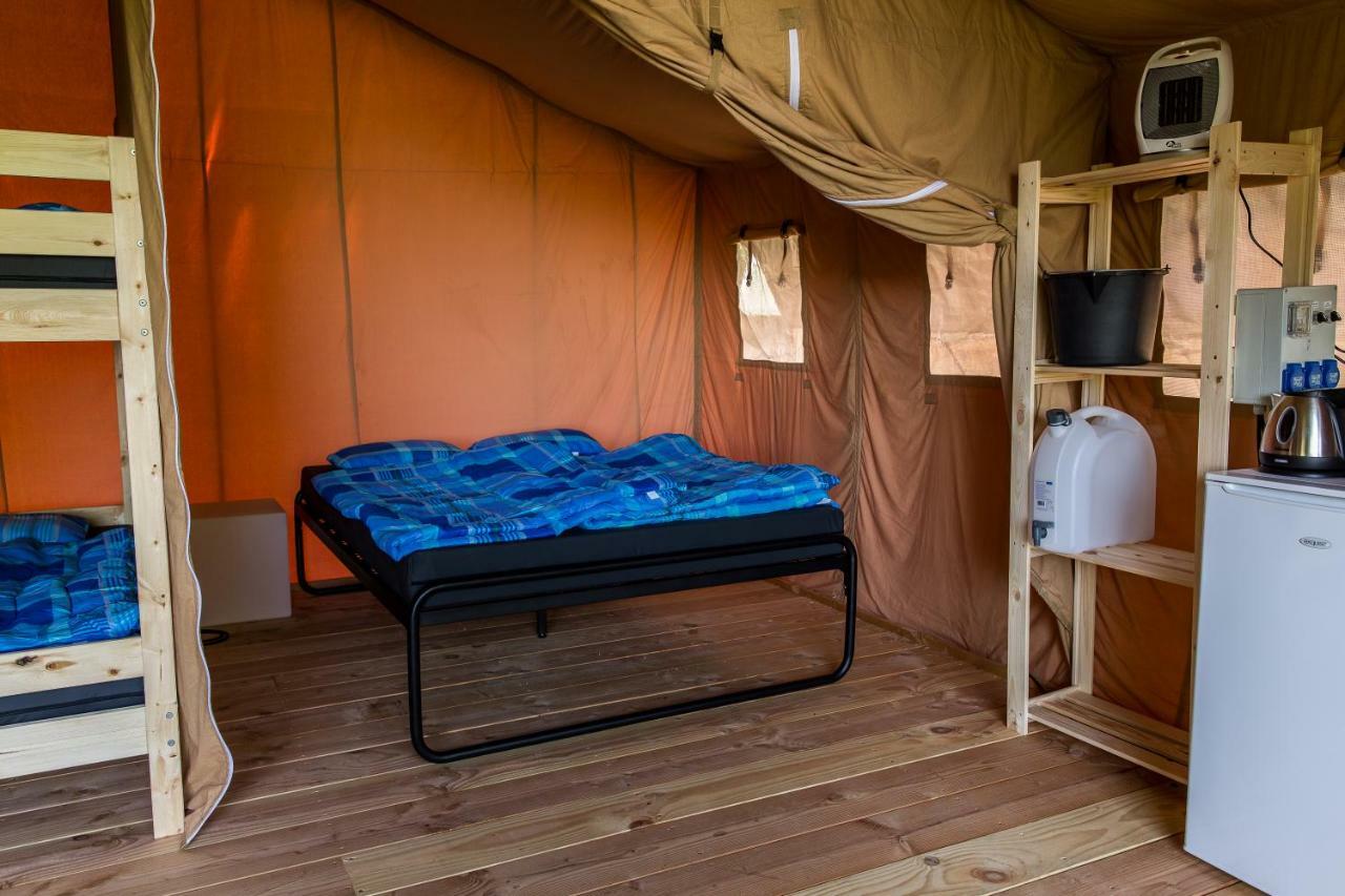 Safari tent at Camping le Roptai Hotel Rochefort Exterior foto