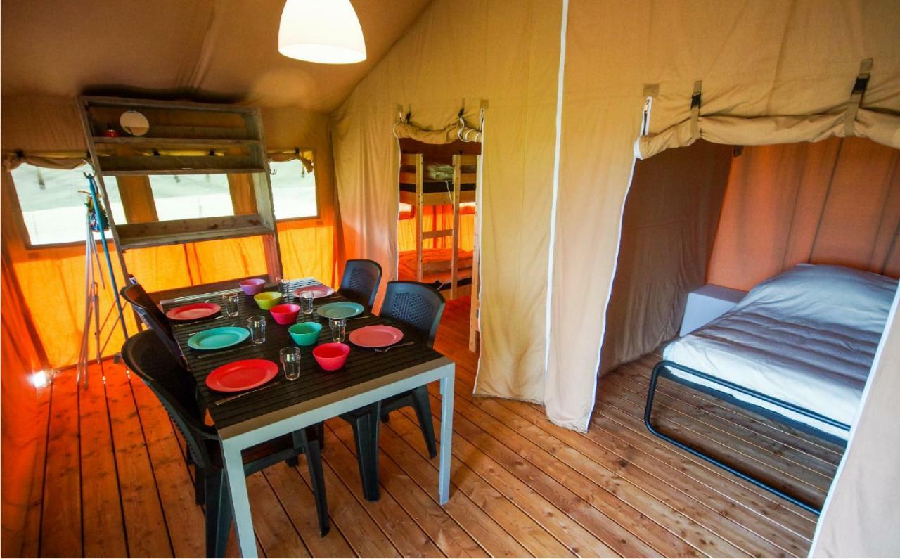 Safari tent at Camping le Roptai Hotel Rochefort Exterior foto