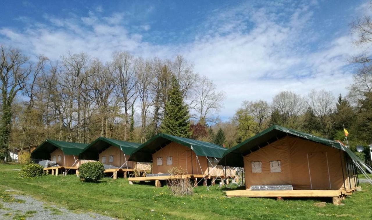 Safari tent at Camping le Roptai Hotel Rochefort Exterior foto