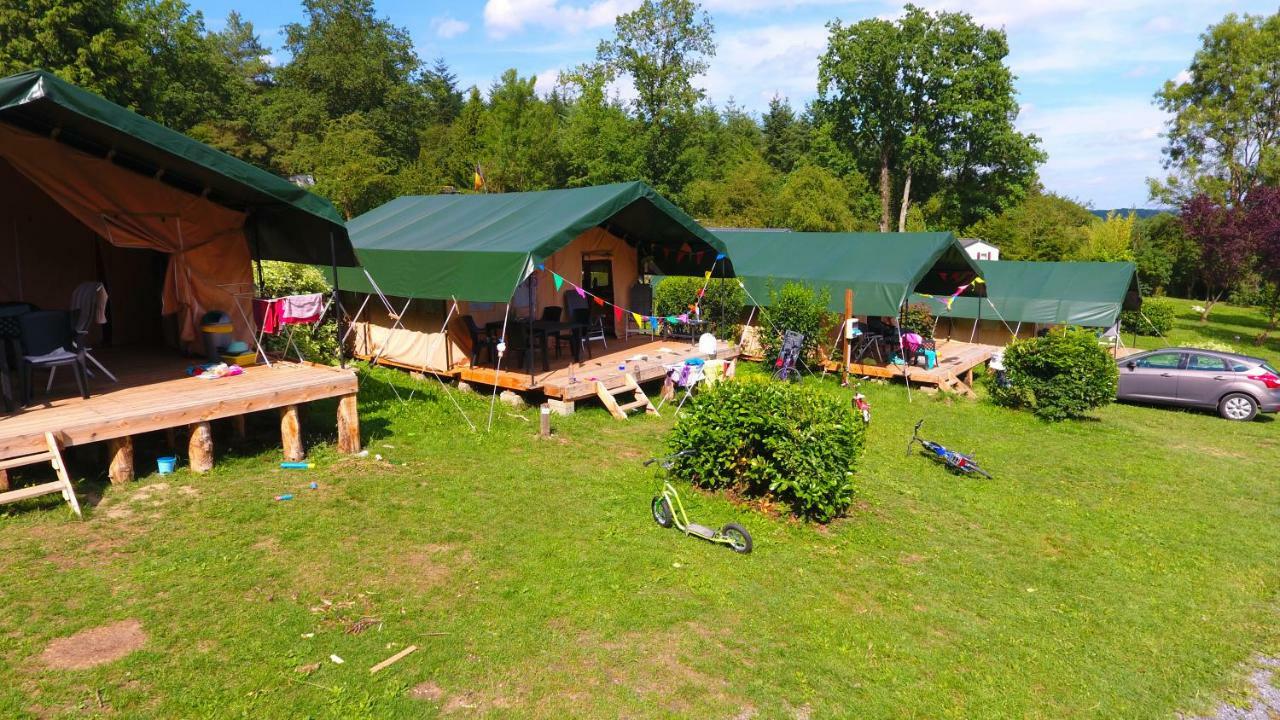Safari tent at Camping le Roptai Hotel Rochefort Exterior foto